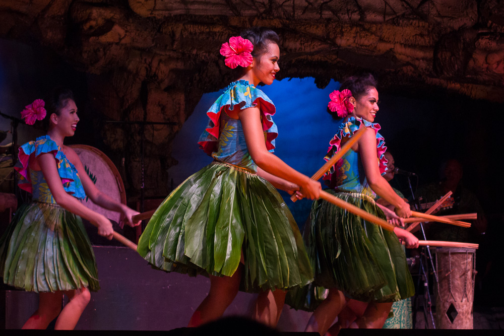 The Drums of the Pacific Luau is the Activity of the Month