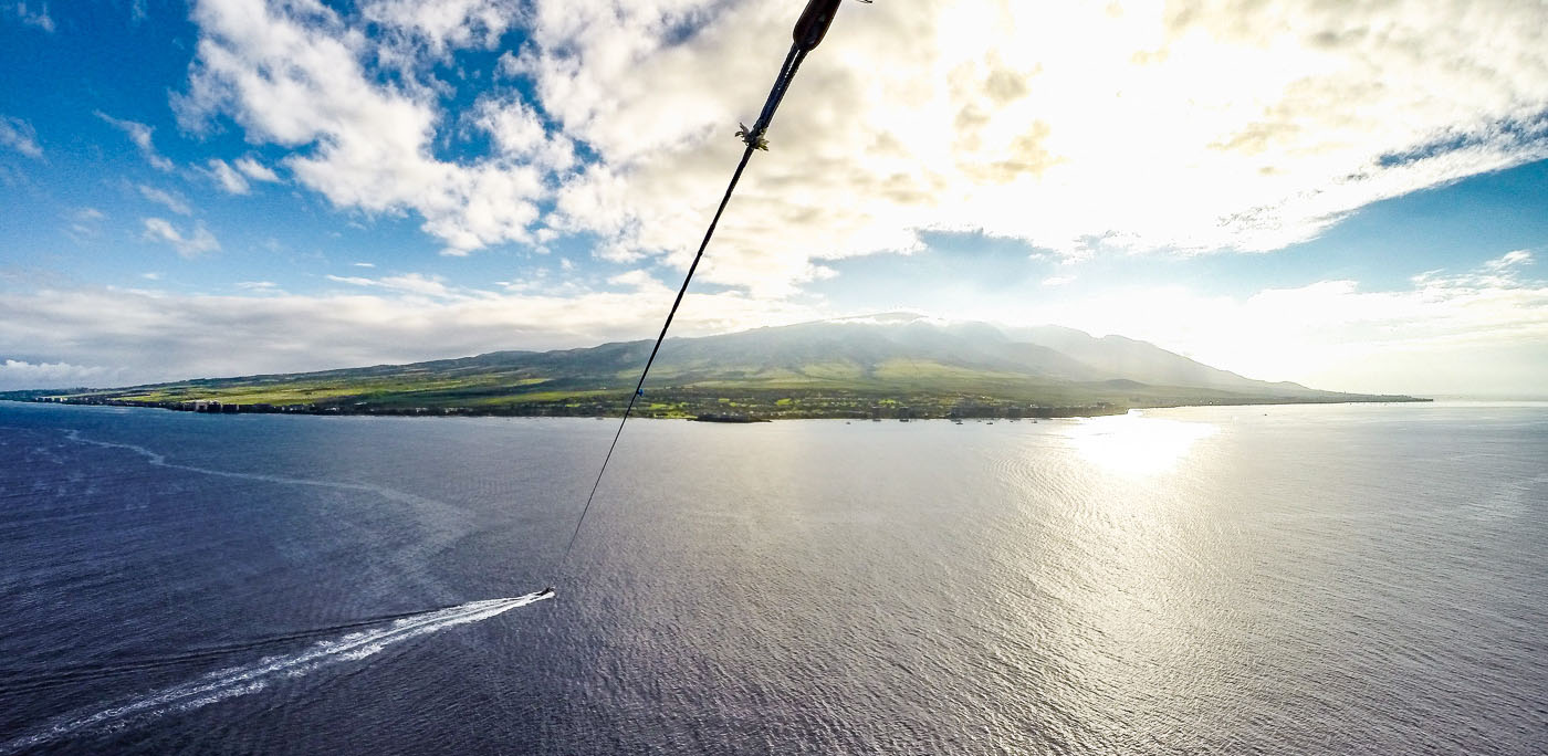 UFO Parasailing from Ka'anapali Beach - Maui Activities Blog